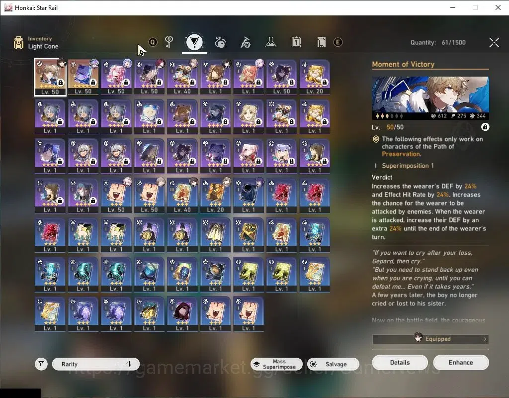 Honkai Star Rail Accounts Asia|TL 38|2035 SJ|7 Limited|SW 999+Sign,Castorice image 5