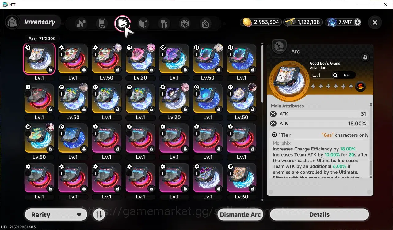Neverness to Everness Accounts GLOBAL SEA|HL33|TL20|6SSR[Lacrimosa+Skins,Hotori,H image 18