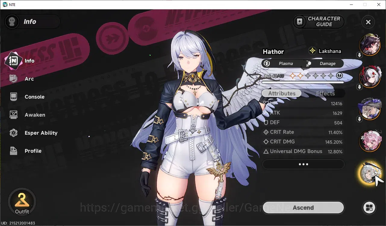 Neverness to Everness Accounts GLOBAL SEA|HL33|TL20|6SSR[Lacrimosa+Skins,Hotori,H image 9