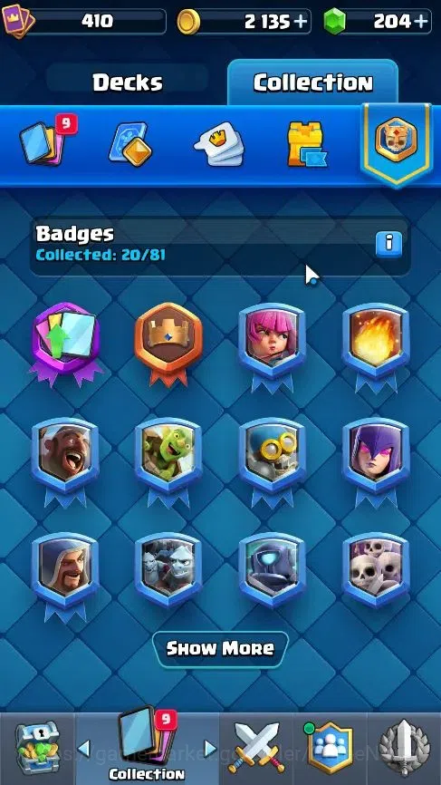 Clash Royale Accounts KTL 9|Trophy 3211|Card 61|1 Hero 3 EVO|3 Legend 9  image 13