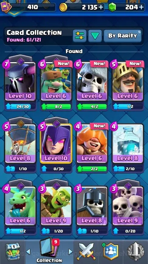 Clash Royale Accounts KTL 9|Trophy 3211|Card 61|1 Hero 3 EVO|3 Legend 9  image 14