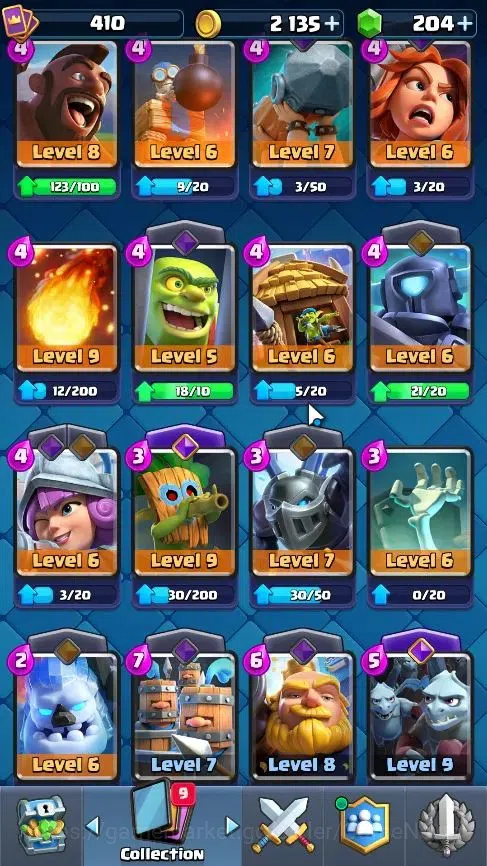 Clash Royale Accounts KTL 9|Trophy 3211|Card 61|1 Hero 3 EVO|3 Legend 9  image 16