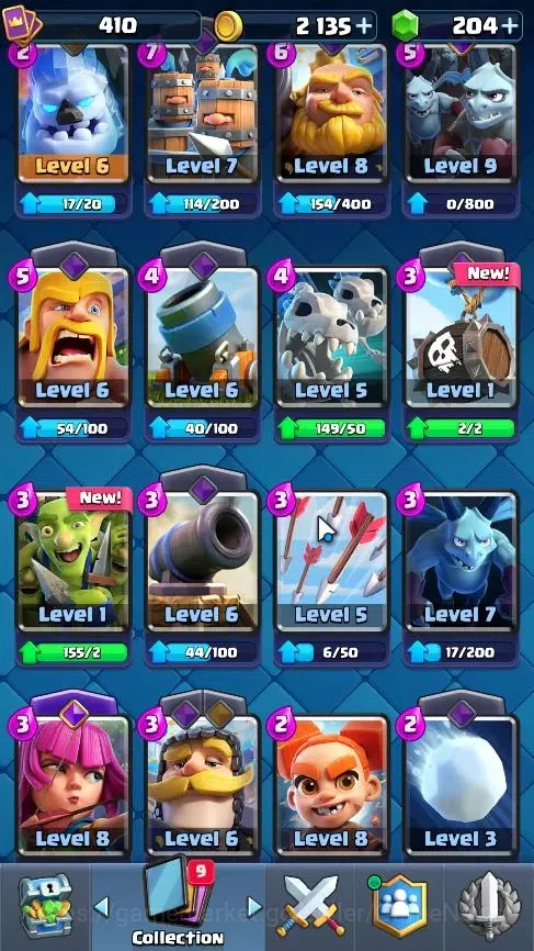 Clash Royale Accounts KTL 9|Trophy 3211|Card 61|1 Hero 3 EVO|3 Legend 9  image 17