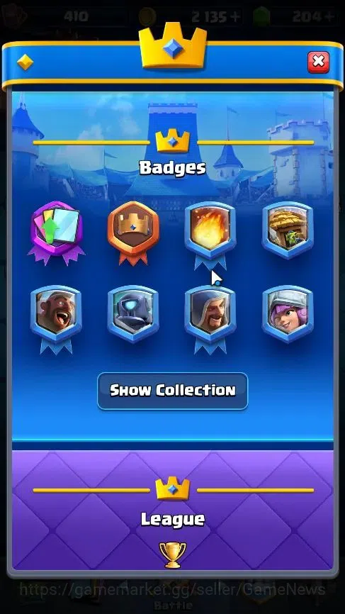 Clash Royale Accounts KTL 9|Trophy 3211|Card 61|1 Hero 3 EVO|3 Legend 9  image 4