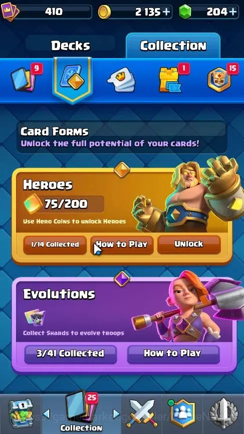 Clash Royale Accounts KTL 9|Trophy 3211|Card 61|1 Hero 3 EVO|3 Legend 9  image 8