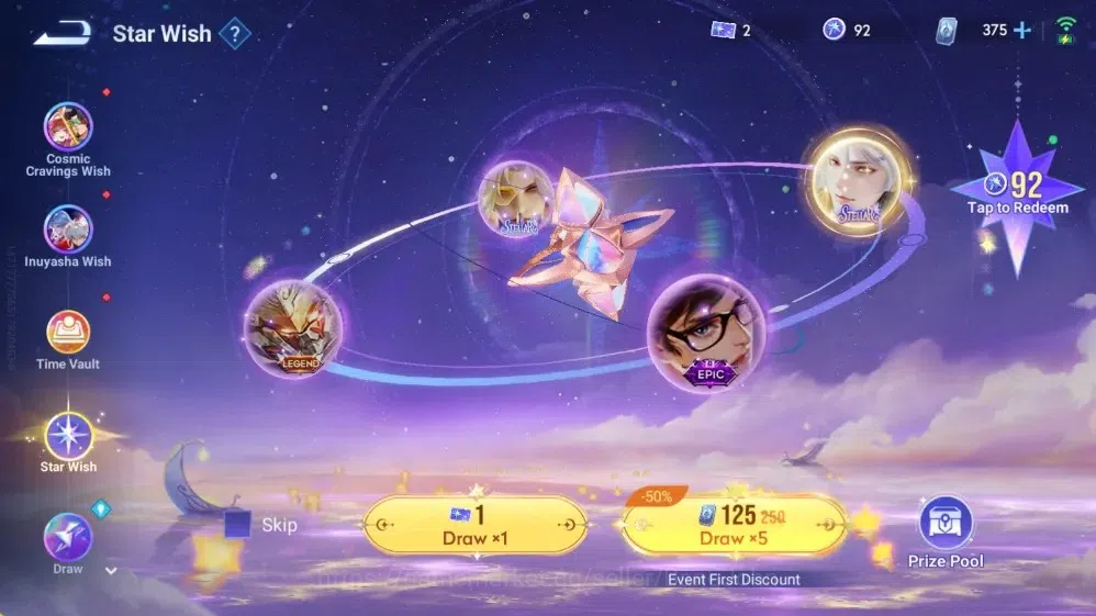 Honor of Kings Accounts Rare Skin Global|111H 172S|Blessed Da Qiao|Sun Ce [Precious,LNY24,Valentine]|Limbo Milady|SXD Hou 7