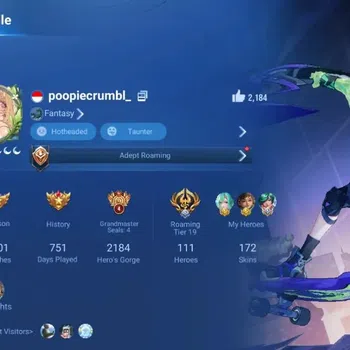 Honor of Kings Accounts Rare Skin Global|111H 172S|Blessed Da Qiao|Sun Ce [Precious,LNY24,Valentine]|Limbo Milady|SXD Hou