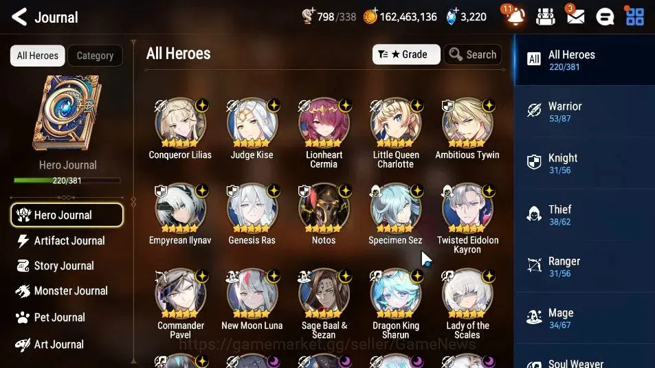 Epic Seven Accounts EU VERIF|30 ML(NOTOS,SALOME,GenRas,LOT SCales,NMLu image 7