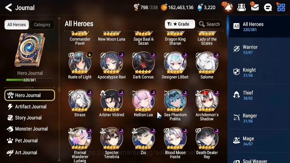 Epic Seven Accounts EU VERIF|30 ML(NOTOS,SALOME,GenRas,LOT SCales,NMLu image 8
