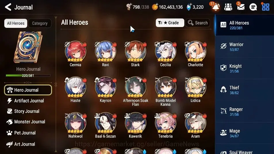 Epic Seven Accounts EU VERIF|30 ML(NOTOS,SALOME,GenRas,LOT SCales,NMLu image 9