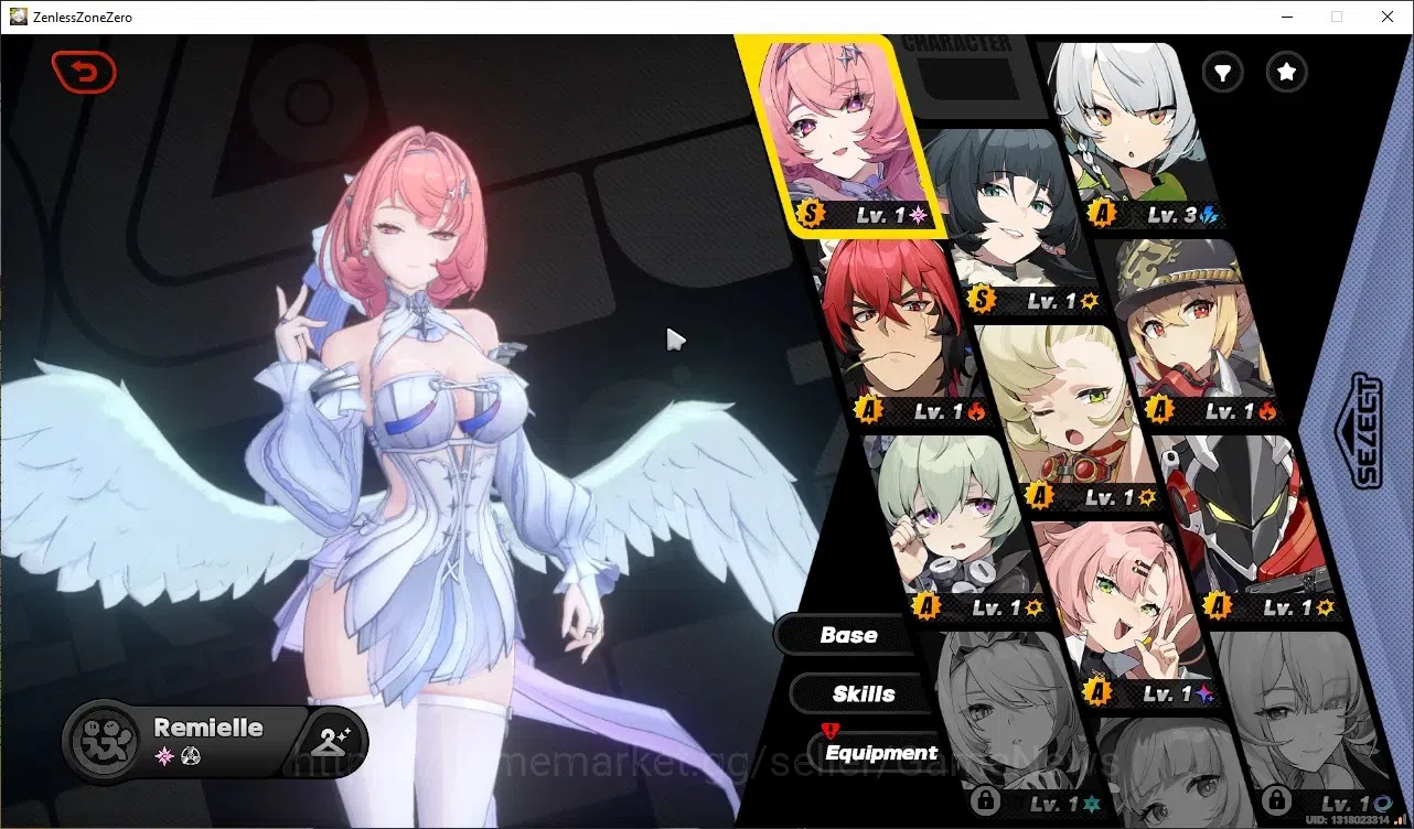 Zenless Zone Zero Accounts Starter ASIA|Starter IK 5|S1 Prologue| 2 Limited (Jane Doe)+Sign Remielle |ALL Unset|MC 1