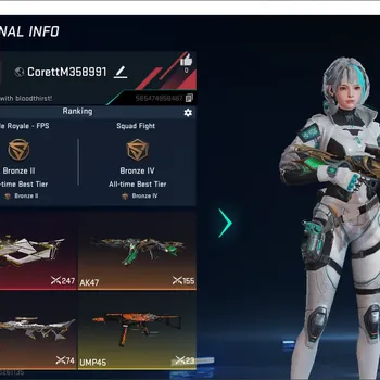 Blood Strike Accounts High-End ASIA|ETERNAL: P90-Empyrean Lv2|4 ULTRA|8 LEGENDARY|1 EPIC Striker Chest|LogNetEase(BS1518Z)