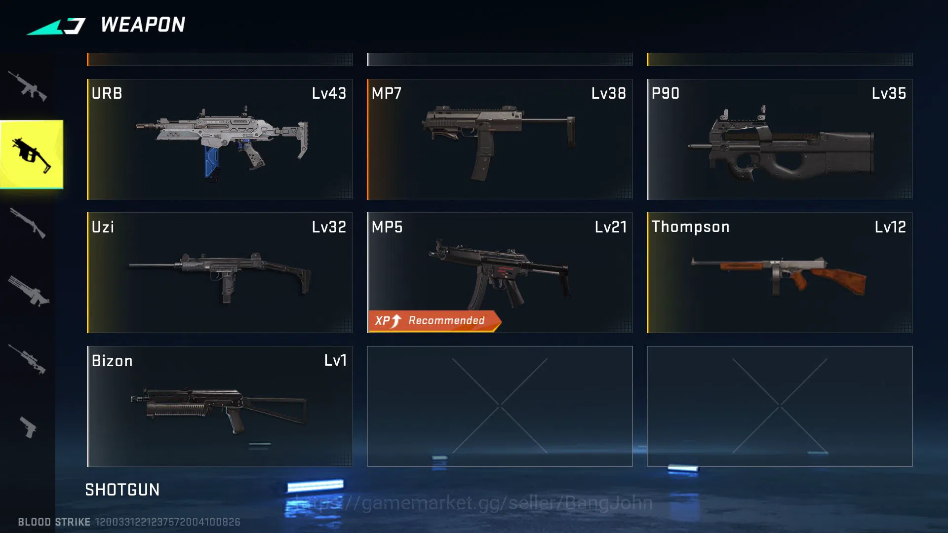 Blood Strike Accounts ASIA | LIMITED AR97 - Ascendant, LIMITED MP7 - Ver image 12