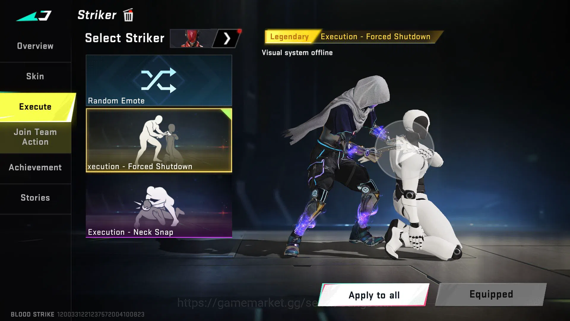 Blood Strike Accounts ASIA | LIMITED AR97 - Ascendant, LIMITED MP7 - Ver image 4