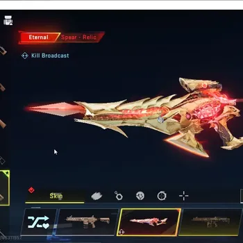Blood Strike Accounts Collab Skin ASIA|ETERNAL Lv2 Spear,MP7+MELEE Katar,Staf|Collab AOT 2-KAtya,M4A1 Battle Faith,OPM