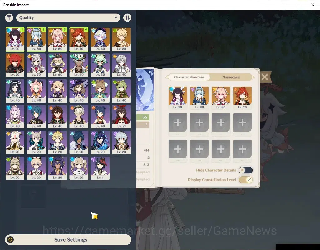 Genshin Impact Accounts ASIA|AR 55|4 Limited + 1 (*5Weapon)|Mavuika,Columb image 1