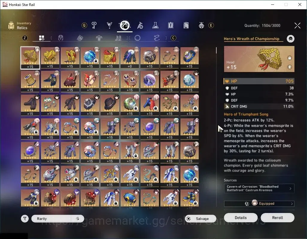 Honkai Star Rail Accounts Asia|TL 70|1 Golden|18 Limited|(Archer,Danil,Huohu image 9