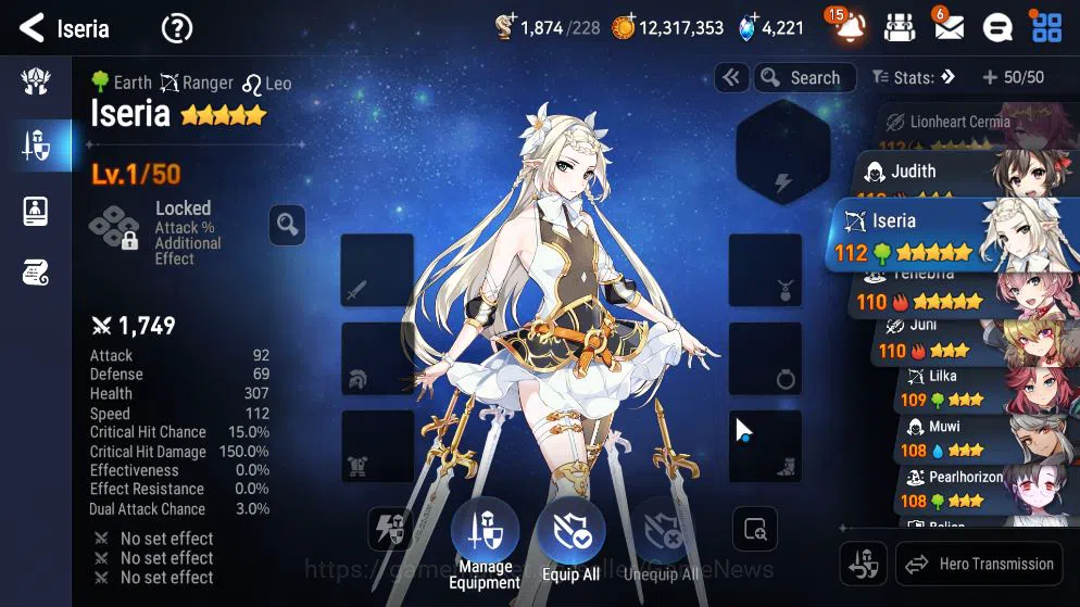 Epic Seven Accounts GBL Unverif|New Era|5ML(Salome,DB Senya,LH Cermia, image 2