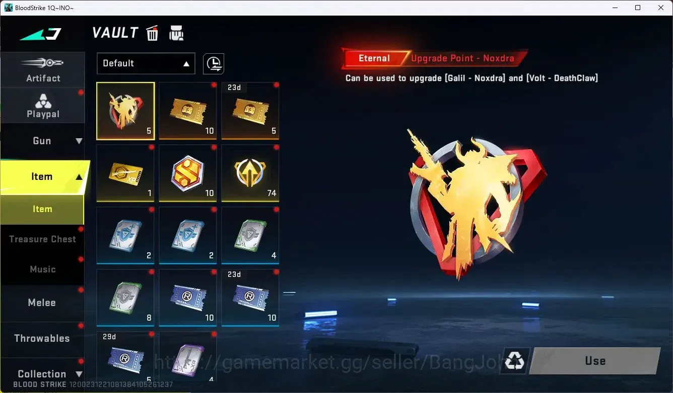 Blood Strike Accounts ASIA |Eternal Desert Eagle-Scorpius|3 Legendary Gu image 6