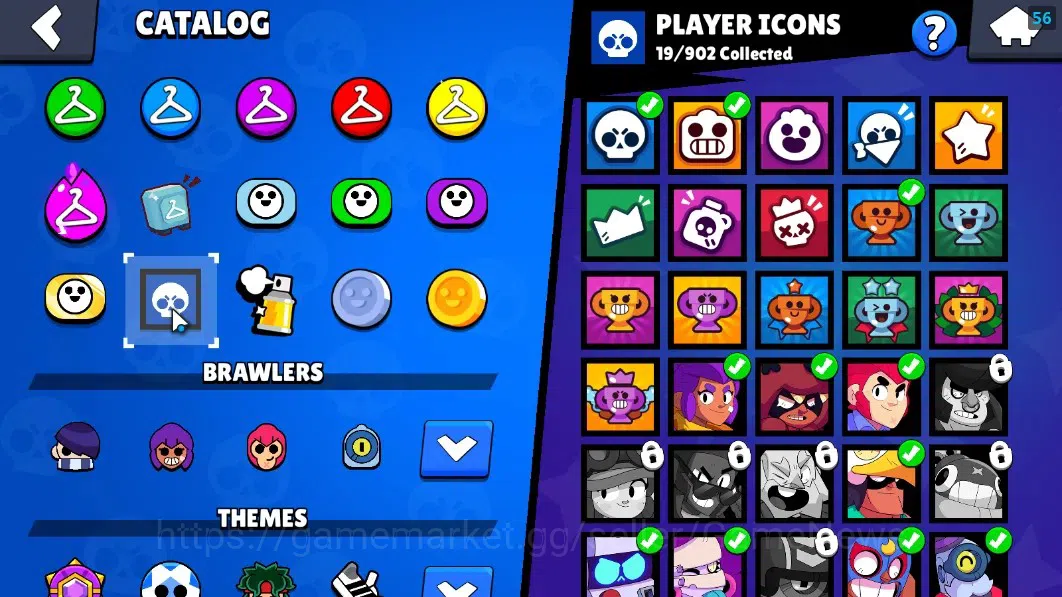 Brawl Stars Accounts 809 Trophy|12 Brawlers 1 Max Lvl (Edgar Full Buffi image 13