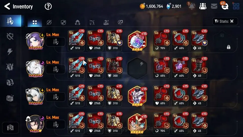 Epic Seven Accounts GLOBAL Unverif|6 ML(Salome,LOT Scales,BArunka,Etc) image 12