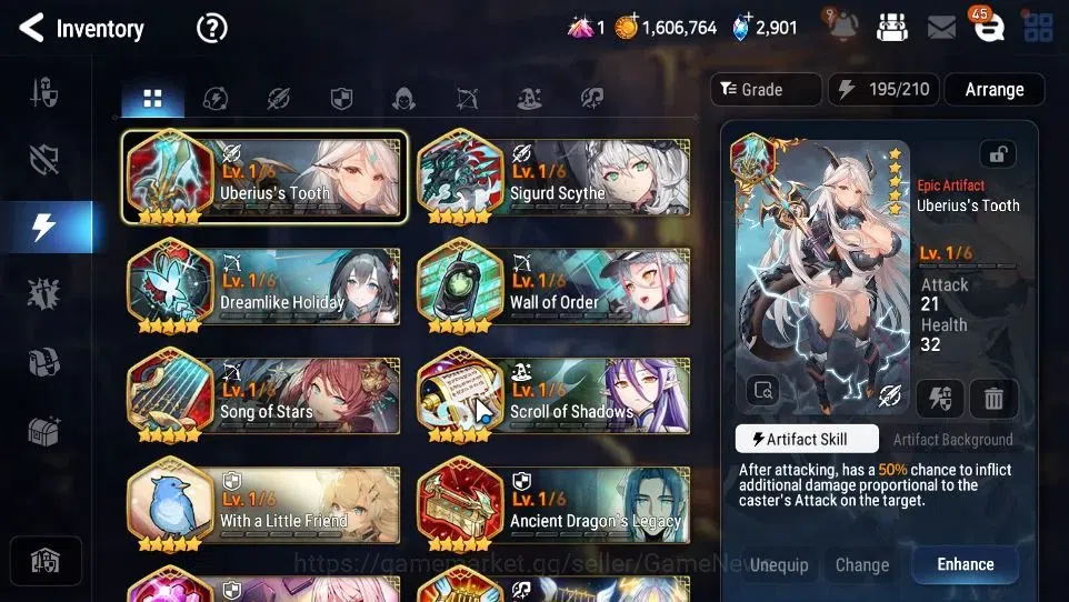 Epic Seven Accounts GLOBAL Unverif|6 ML(Salome,LOT Scales,BArunka,Etc) image 14