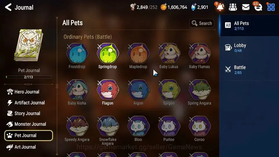 Epic Seven Accounts GLOBAL Unverif|6 ML(Salome,LOT Scales,BArunka,Etc) image 18