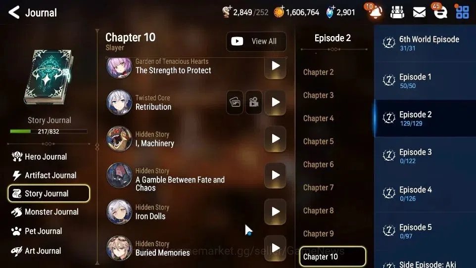 Epic Seven Accounts GLOBAL Unverif|6 ML(Salome,LOT Scales,BArunka,Etc) image 9