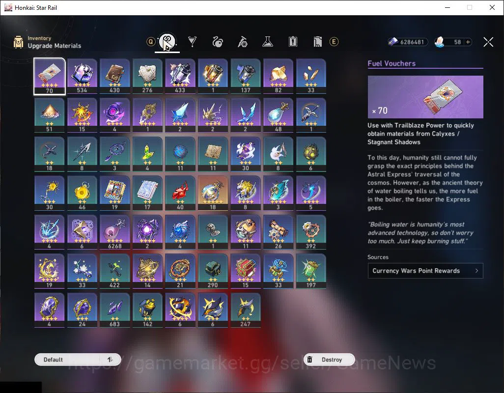 Honkai Star Rail Accounts Asia|TL 67|Sparxie Prem Team|6 Limited|[Sparxie E5 image 7