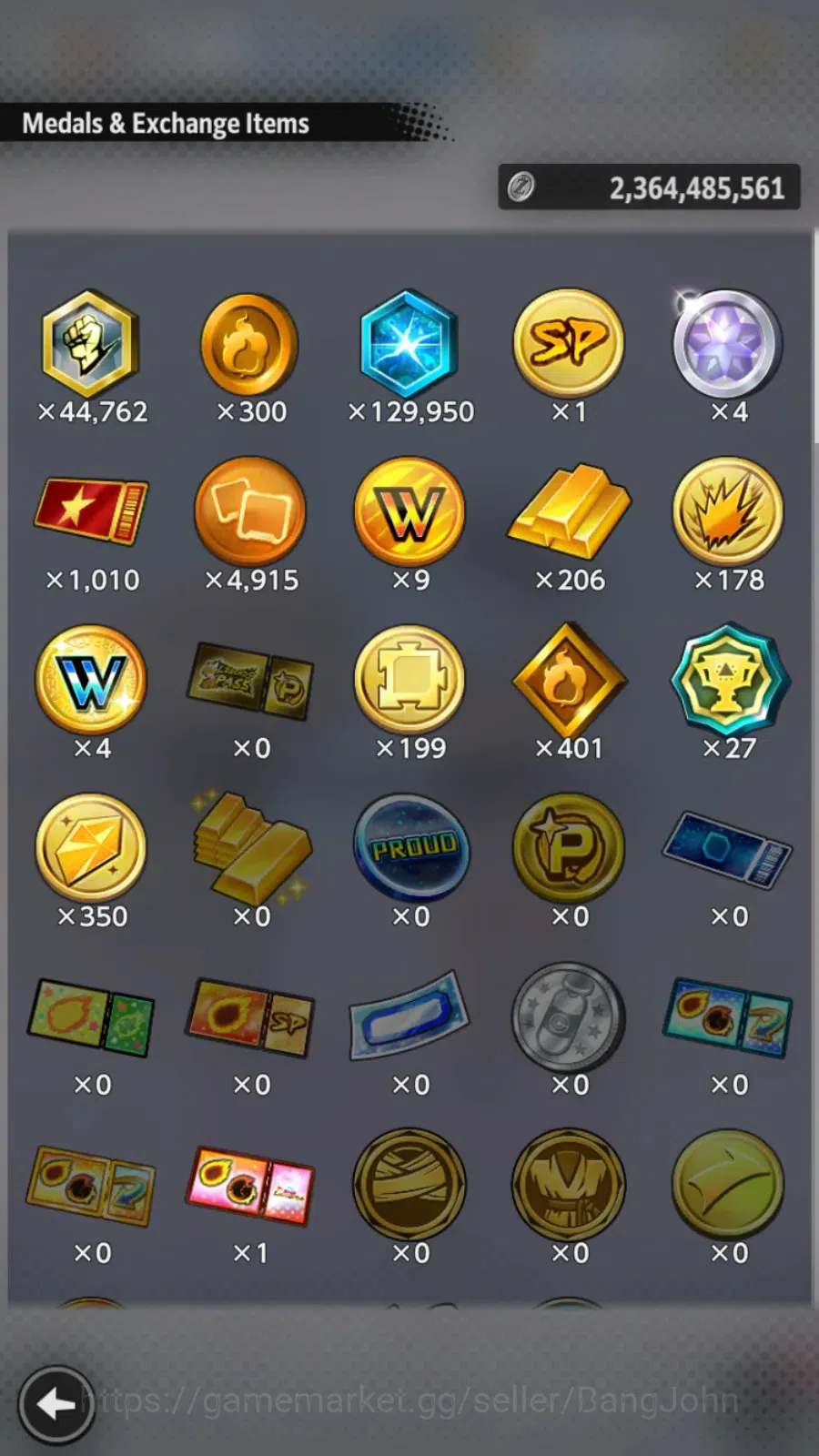 Dragon Ball Legends Accounts Android | Lvl 210|644M Total Power|6.1K CC|4 LR|7  image 5