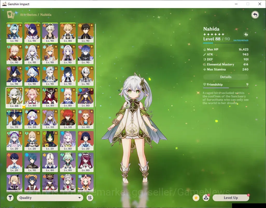 Genshin Impact Accounts ASIA|AR 60|PremTeam Skirk,Flins,Neuvil,Arle|18 Lim image 14