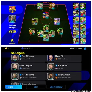 eFootball Accounts Legends & Iconic Players #38|Collective 3215+ Yamal X Messi X Suarez X Rooney X Kante X Pirlo X Fabio