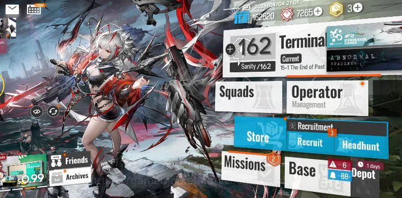 Arknights Accounts Lv 32|133 OP+4 Skin|7,2K Orun|6 Limited| Wisadel,  image 2