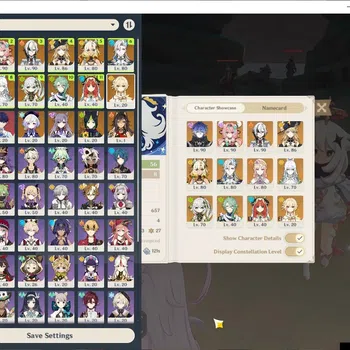 Genshin Impact Mid Game ASIA|AR56|11 Limited+7 (*5Wep)|(Flins,Zibai,Varesa image 1