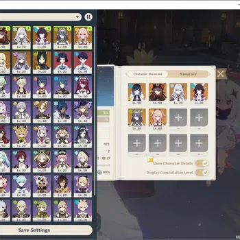 Genshin Impact Accounts End Game Asia|AR 56|6 Limited + 4 (*5Weapon)|Yelan C6 + Signature,Skirk,Hu