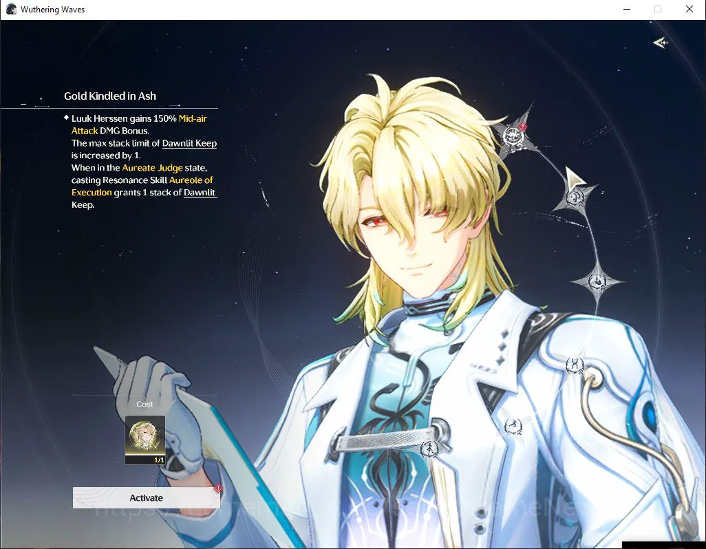 Wuthering Waves Accounts Starter NA|UL 46|3 Limited| [Luuk Herssen RC 1,Galbrena]+Sign,Shorekeeper |DB Lv30|Male MC|Log 3