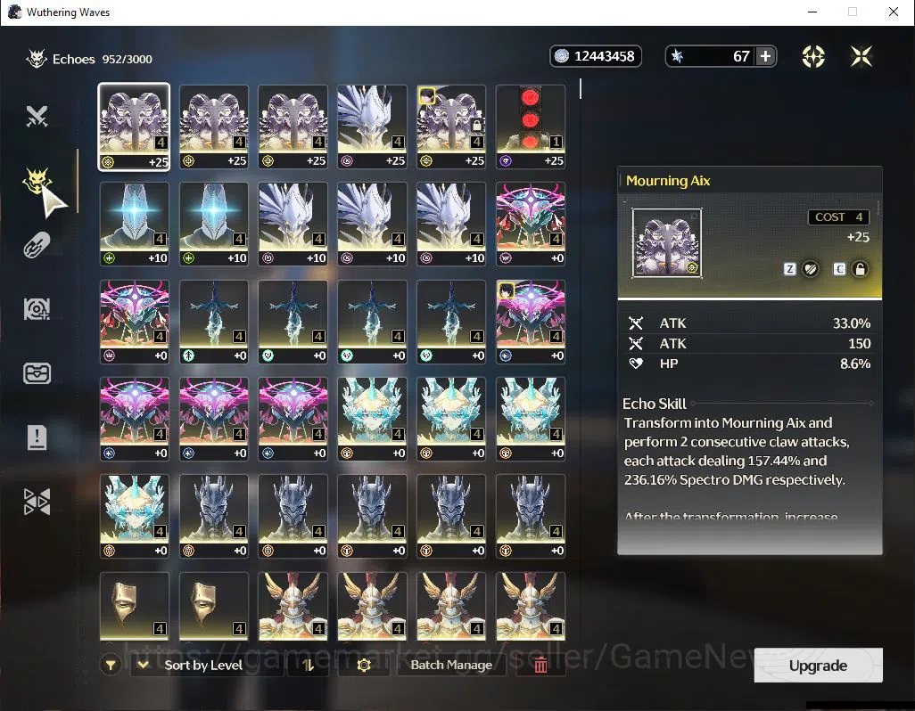Wuthering Waves Accounts Starter NA|UL 46|3 Limited| [Luuk Herssen RC 1,Galbrena]+Sign,Shorekeeper |DB Lv30|Male MC|Log 6