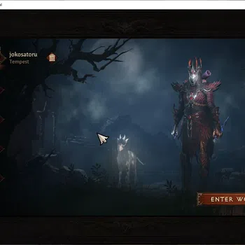Diablo Immortal Accounts Mid-Tier SEA-Izual|Change Server ON|Lv60(552)|Tempest|CR 34k|Reso 360|Cosmetic 1|Paragon