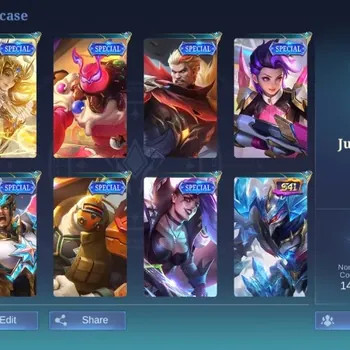 Mobile Legends: Bang Bang Accounts Others Global|Skin 44|Junior|SPECIAL