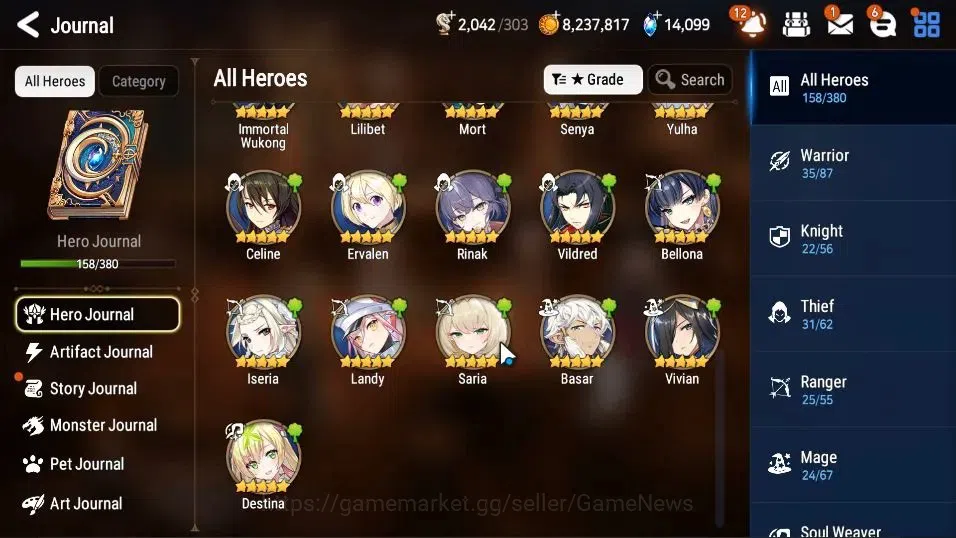Epic Seven Accounts GLOBAL UnVerif|New Era|9 ML(Rhiana&Luciel,HarSetti image 9