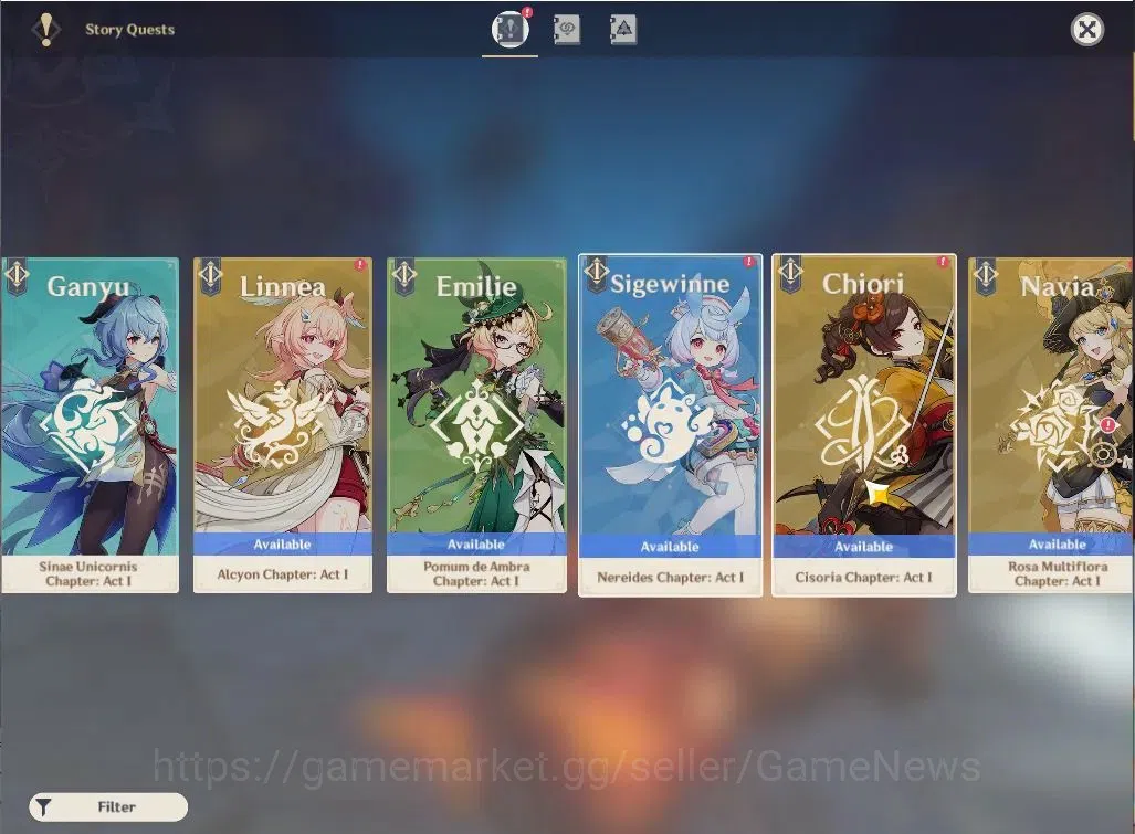 Genshin Impact Accounts ASIA|AR56|5 Limited+3(*5Weapon)|(Neuvillete,Xilone image 15