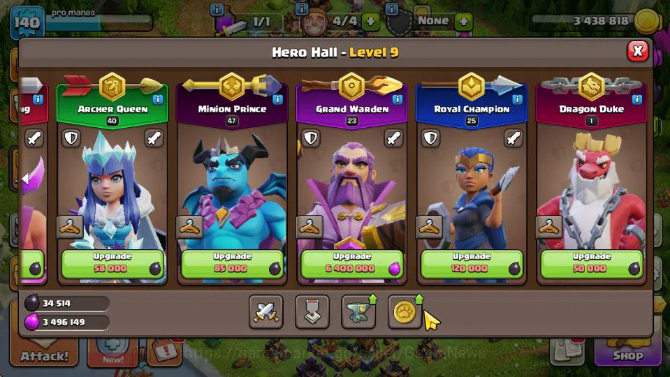 Clash of Clans Accounts TH 15-BH 9|LV 140|Limited Skin|HH 9|BK 44,AQ 40,GW image 8