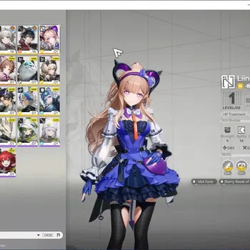 Arknights: Endfield Accounts Asia|AR 45|3 SSR 1 Limited + 3(*6 Weapon)|Liino+Signature|Female MC|Log Gryphlink|Selector