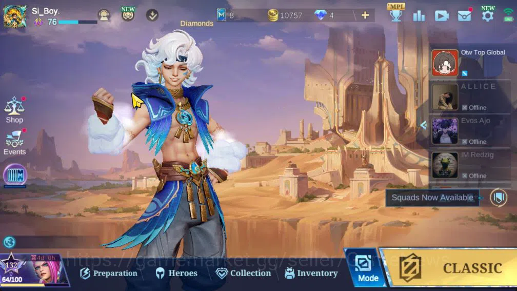 Mobile Legends: Bang Bang Collector Hero 121|Skin 225|Granger Prime,Star Lesley,Cyclop image 1
