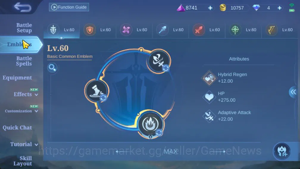 Mobile Legends: Bang Bang Accounts Collector Hero 121|Skin 225|Granger Prime,Star Lesley,Cyclops SpogB,LB Tigreal,Saber 10
