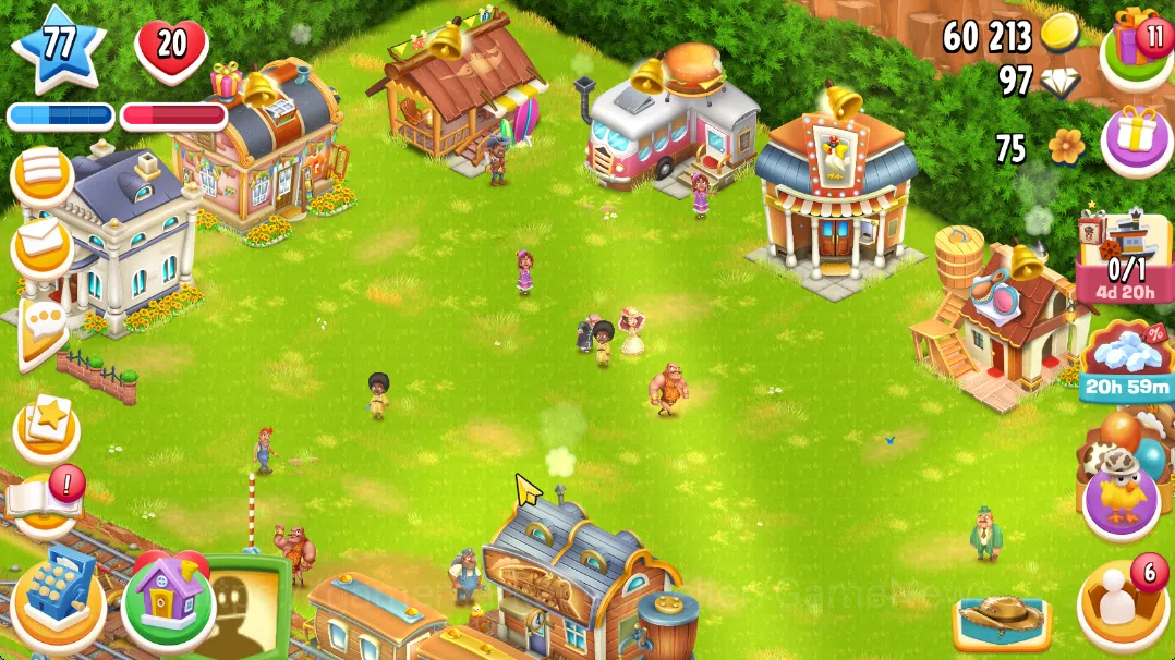 Hay Day Accounts Lvl 77|Barn Storage 1900+Silo Storage 1700|Town Ha image 14