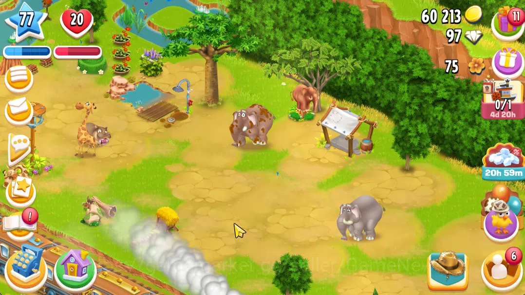 Hay Day Accounts Lvl 77|Barn Storage 1900+Silo Storage 1700|Town Ha image 16