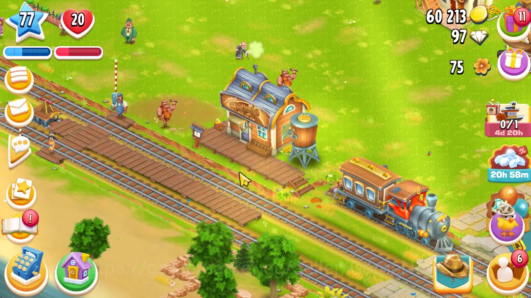 Hay Day Accounts Lvl 77|Barn Storage 1900+Silo Storage 1700|Town Ha image 17