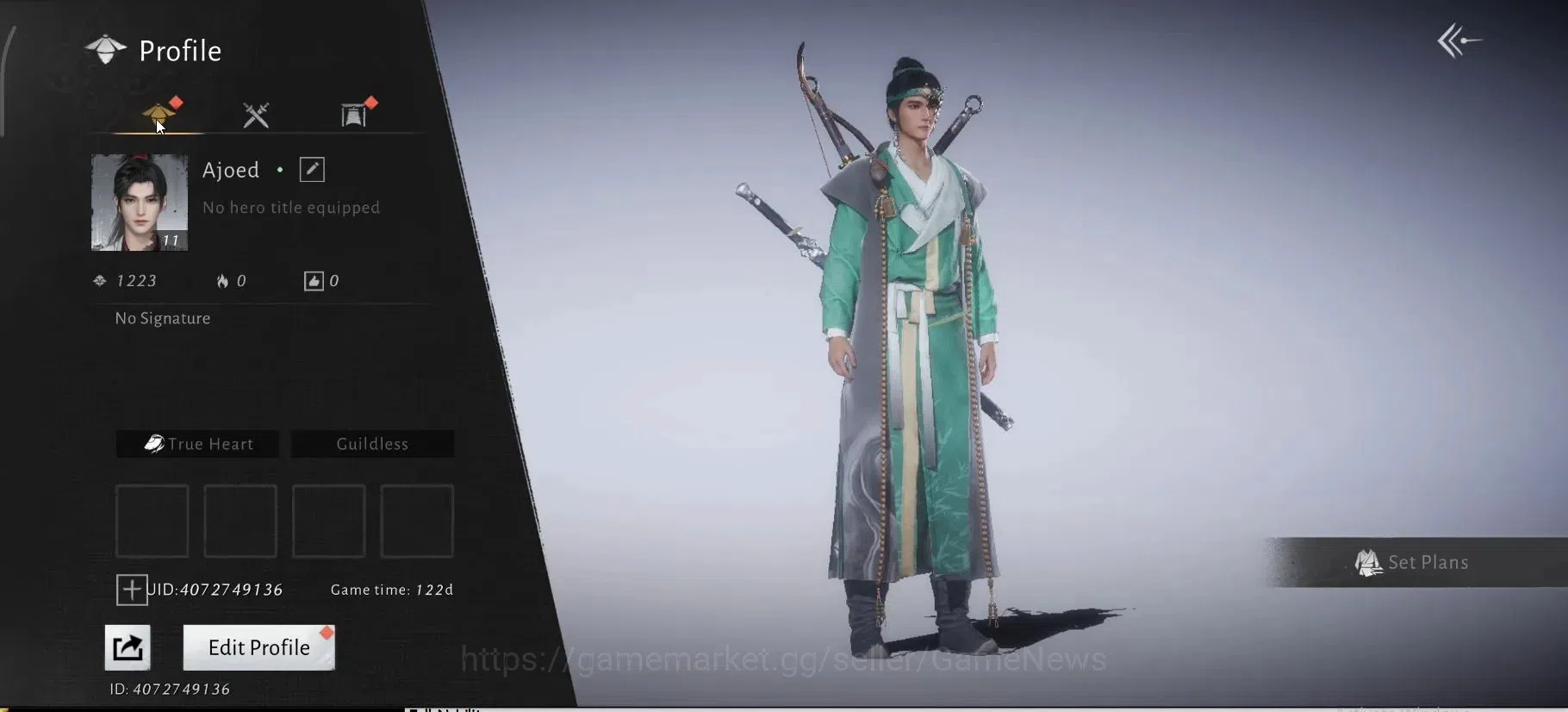 Where Winds Meet Accounts GLOBAL|Lv 11|GS 4010|1 HC|Martial Destiny,Anthem o image 2