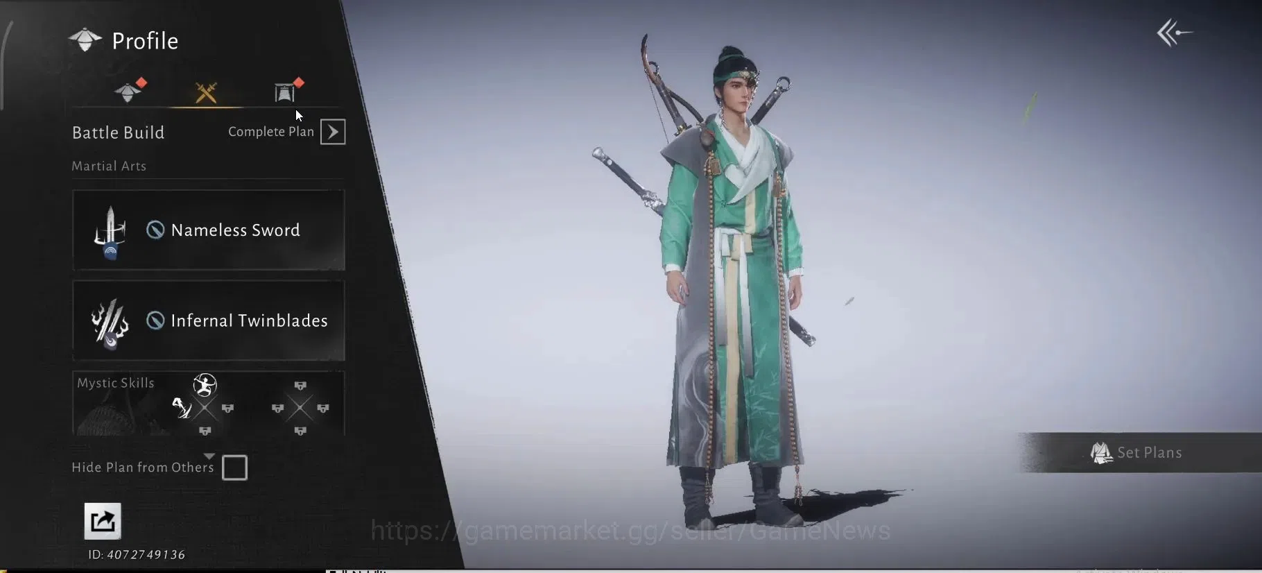 Where Winds Meet Accounts GLOBAL|Lv 11|GS 4010|1 HC|Martial Destiny,Anthem o image 3